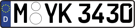 M-YK3430
