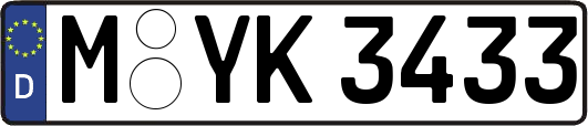 M-YK3433