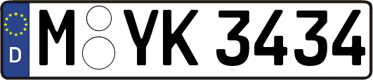 M-YK3434