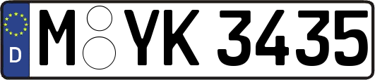 M-YK3435