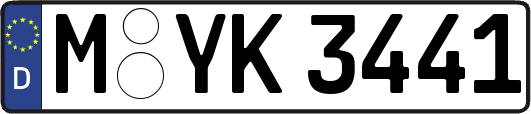 M-YK3441