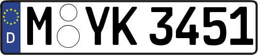 M-YK3451