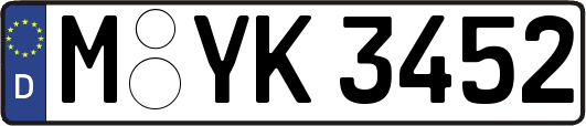 M-YK3452