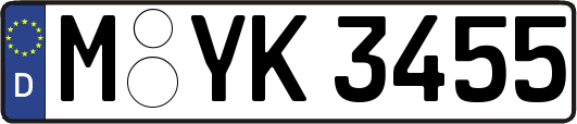 M-YK3455