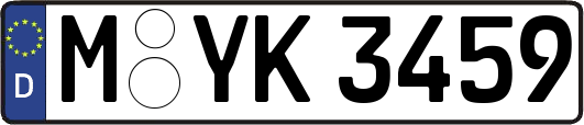 M-YK3459