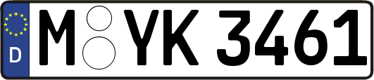 M-YK3461
