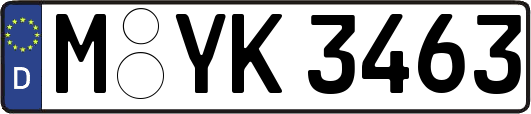 M-YK3463
