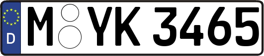 M-YK3465