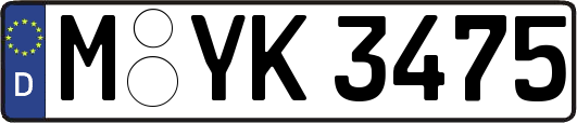 M-YK3475