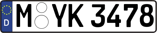 M-YK3478