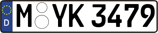 M-YK3479