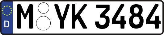 M-YK3484