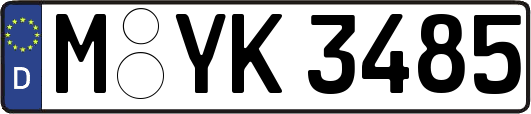M-YK3485