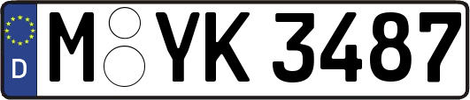 M-YK3487