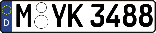 M-YK3488
