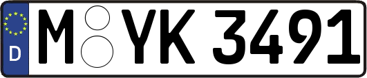 M-YK3491