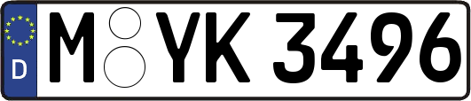 M-YK3496