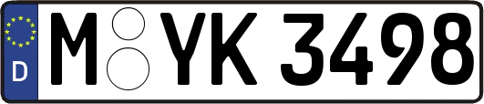 M-YK3498