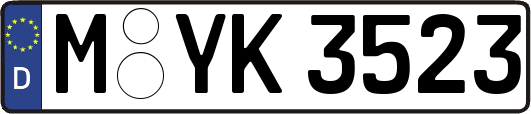 M-YK3523