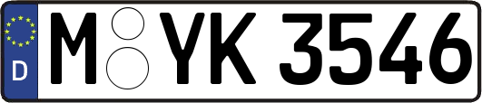 M-YK3546