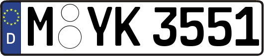 M-YK3551