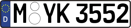 M-YK3552