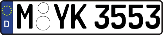M-YK3553