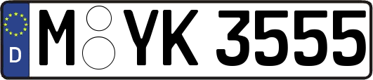 M-YK3555