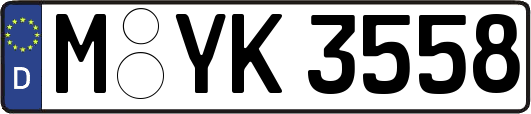 M-YK3558