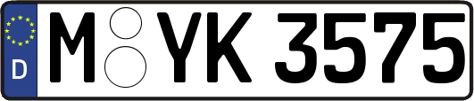 M-YK3575