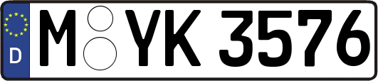 M-YK3576