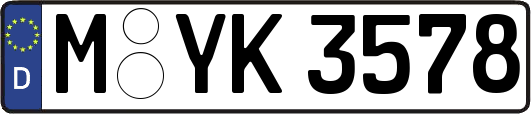 M-YK3578