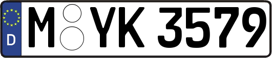 M-YK3579