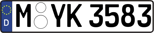 M-YK3583