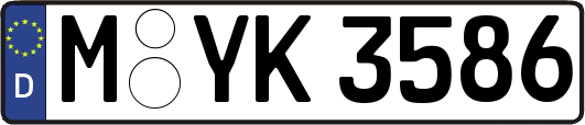 M-YK3586