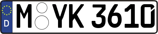 M-YK3610
