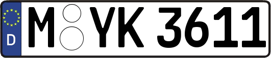 M-YK3611