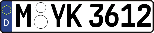 M-YK3612
