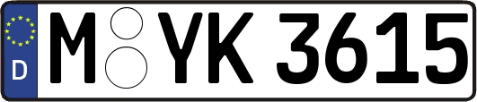 M-YK3615