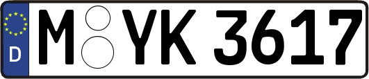 M-YK3617
