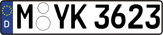 M-YK3623