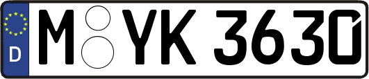 M-YK3630