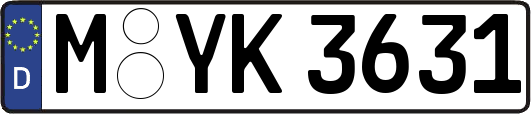 M-YK3631