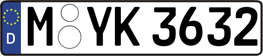 M-YK3632