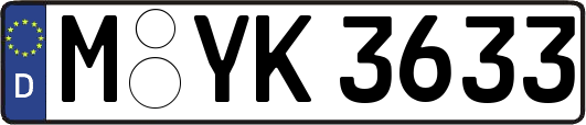 M-YK3633