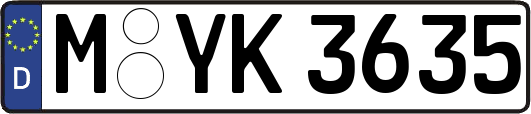 M-YK3635