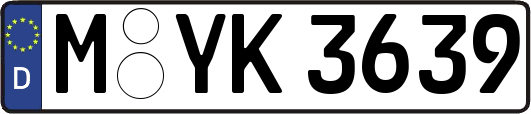 M-YK3639