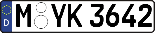 M-YK3642