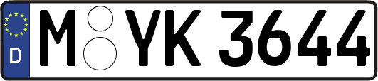M-YK3644