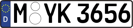 M-YK3656